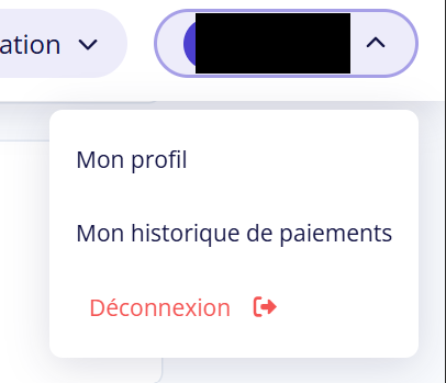 Historique de paiements
