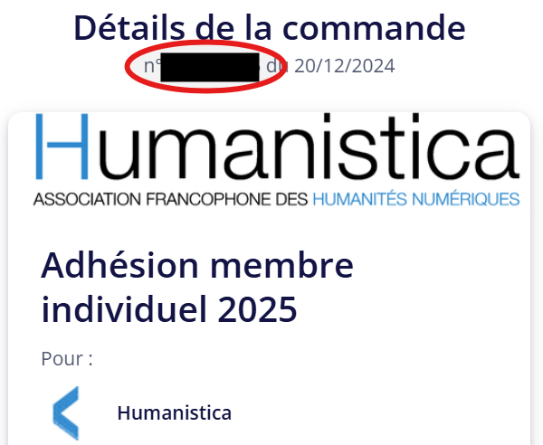 N&deg; d'adh&eacute;rent